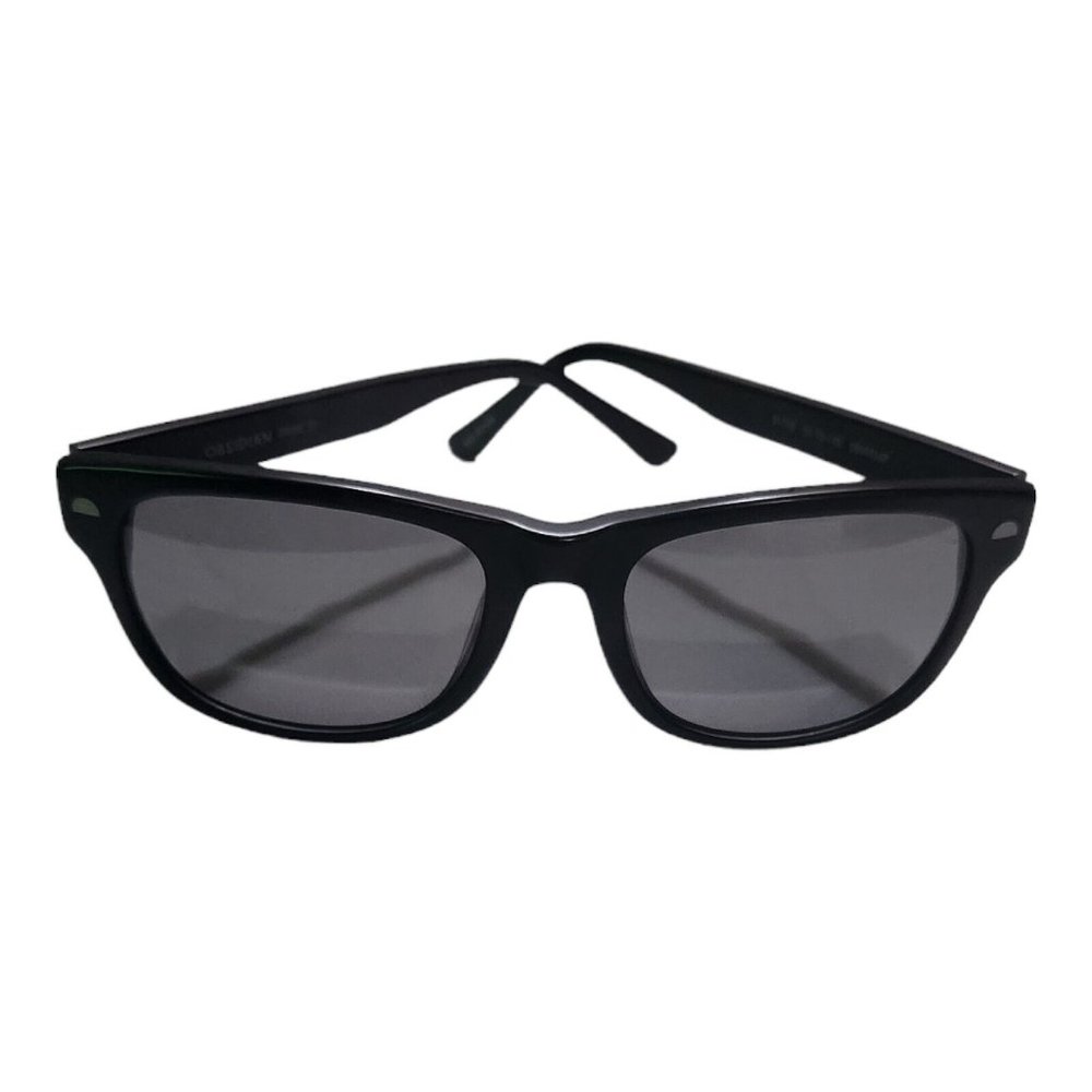 Unisex Obsidian Plastic Black Sunglasses B1708 54-19-140